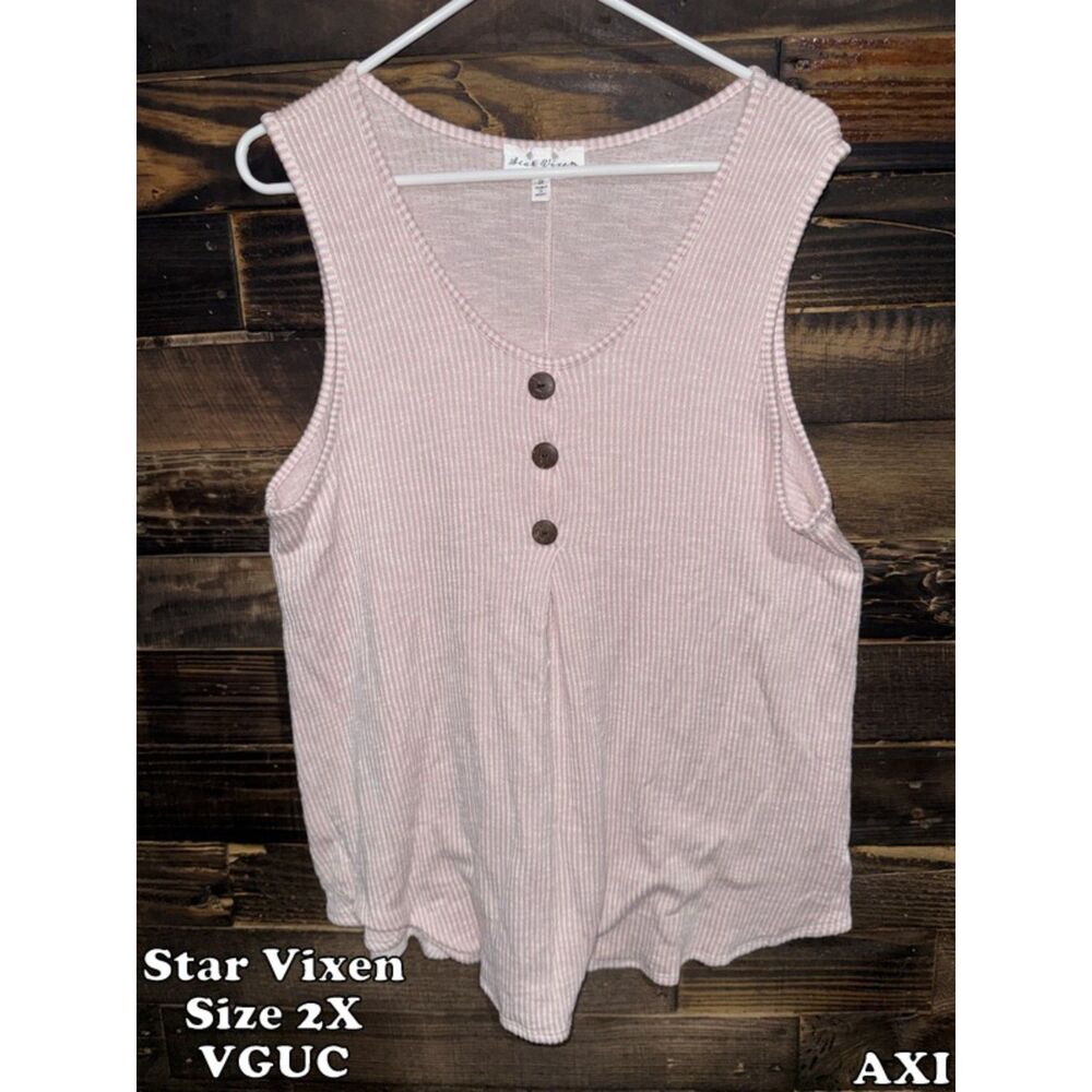 Star Vixen Pink Tank Top